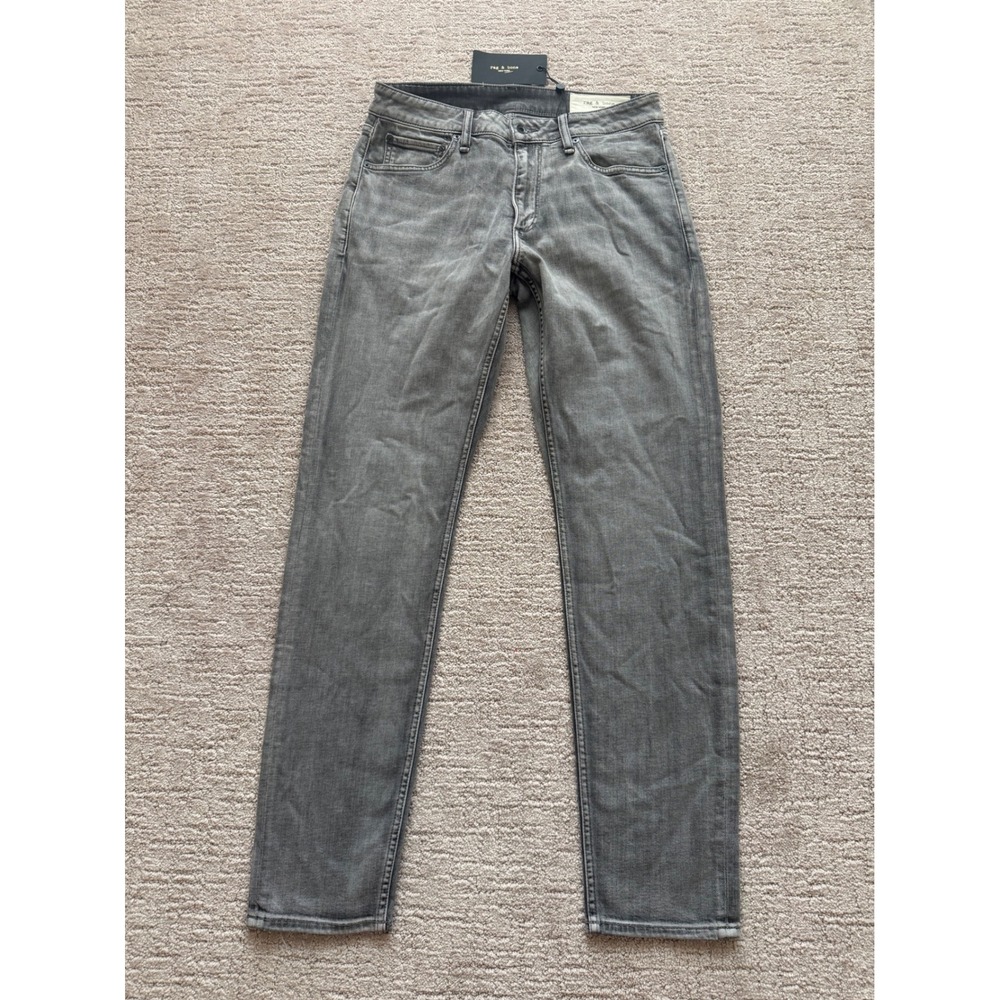 rag & bone NWT Fit 3 Athletic Jeans Mens‎ 30x32 Grey Pavement Stretch $250